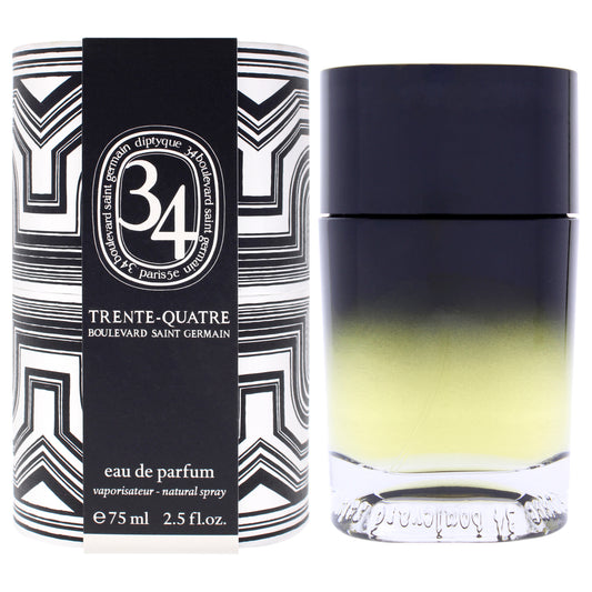 34 Boulevard Saint Germain by Diptyque for Women - 2.5 oz EDP Spray