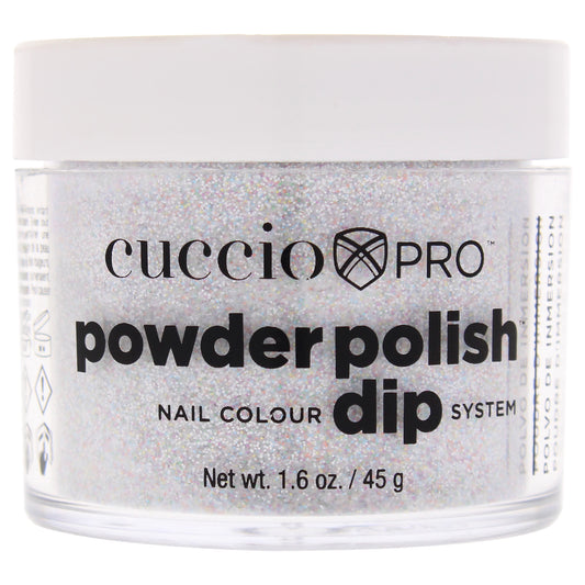 Pro Powder Polish Nail Colour Dip System - Multi Color Glitter by Cuccio Pro for Women - 1.6 oz Nail Powder
