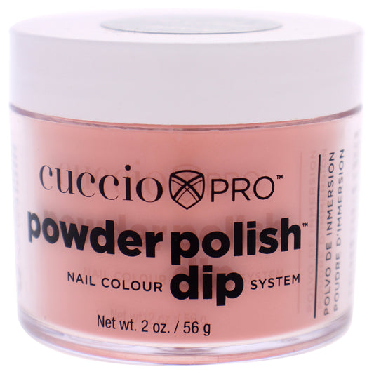 Pro Powder Polish Nail Colour Dip System - Peach by Cuccio Pro for Women - 1.6 oz Nail Powder