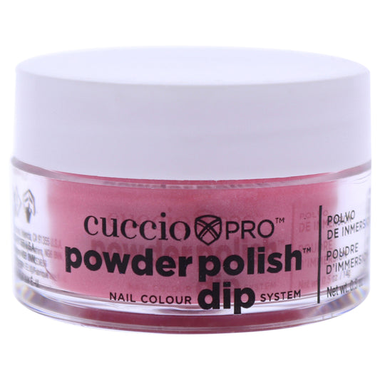 Pro Powder Polish Nail Colour Dip System - Rose with Rainbow Mica by Cuccio Pro for Women - 0.5 oz Nail Powder