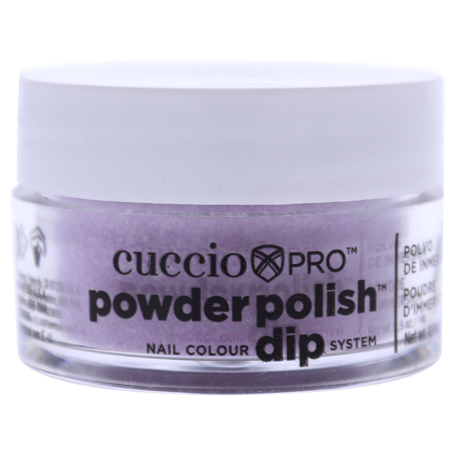 Pro Powder Polish Nail Colour Dip System - Fuchsia Pink Glitter by Cuccio Pro for Women - 0.5 oz Nail Powder