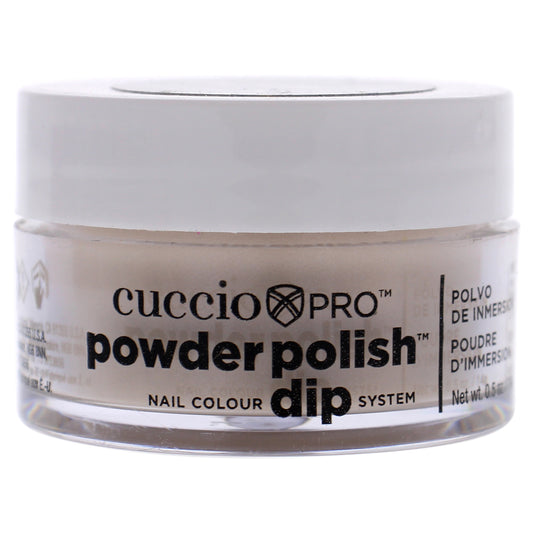 Pro Powder Polish Nail Colour Dip System - Iridescent Cream by Cuccio Pro for Women - 0.5 oz Nail Powder