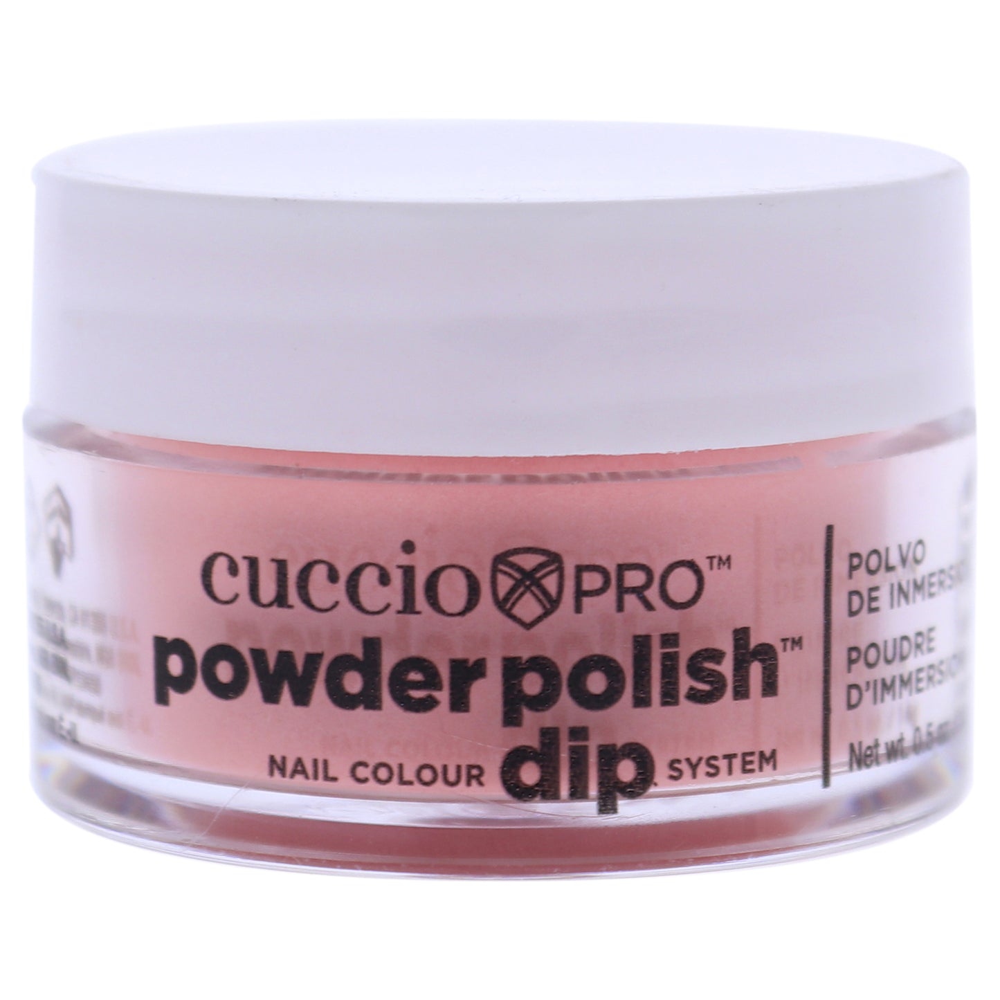 Pro Powder Polish Nail Colour Dip System - Pastel Peach by Cuccio Pro for Women - 0.5 oz Nail Powder