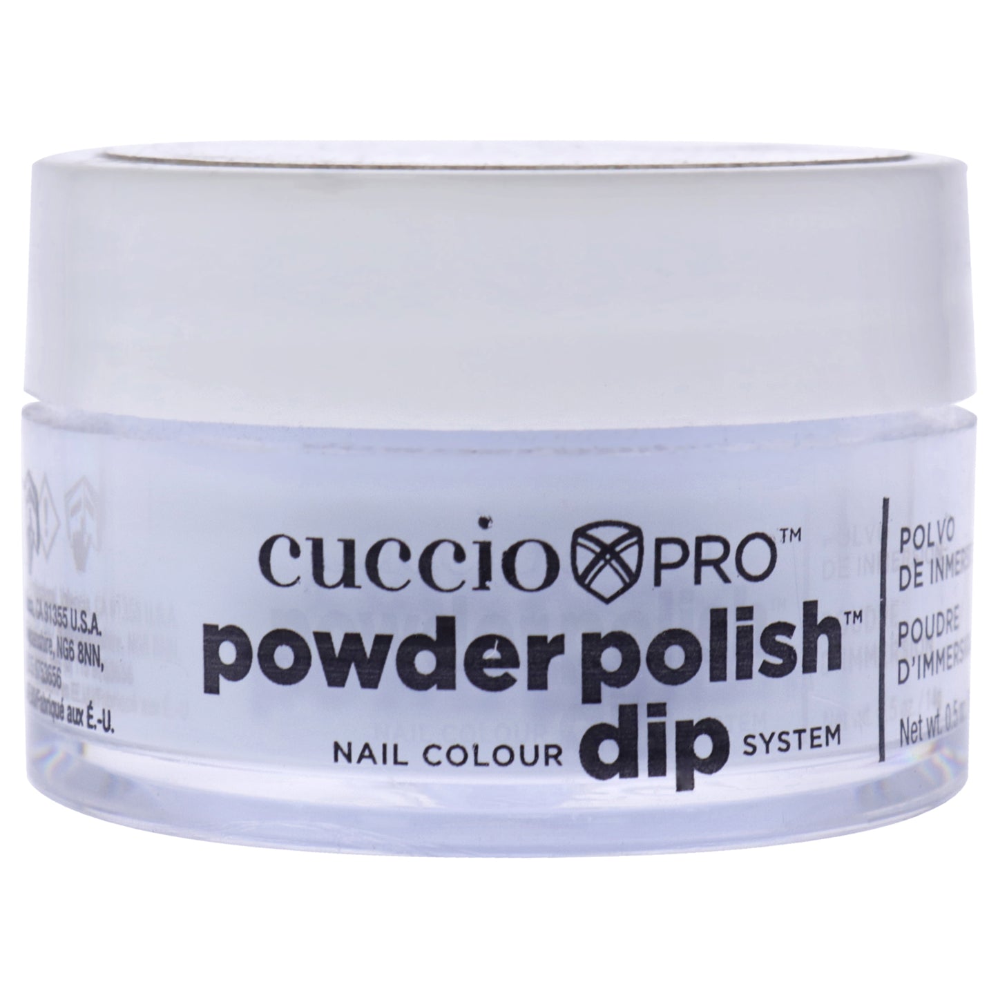 Pro Powder Polish Nail Colour Dip System - Peppermint Pastel Blue by Cuccio Pro for Women - 0.5 oz Nail Powder