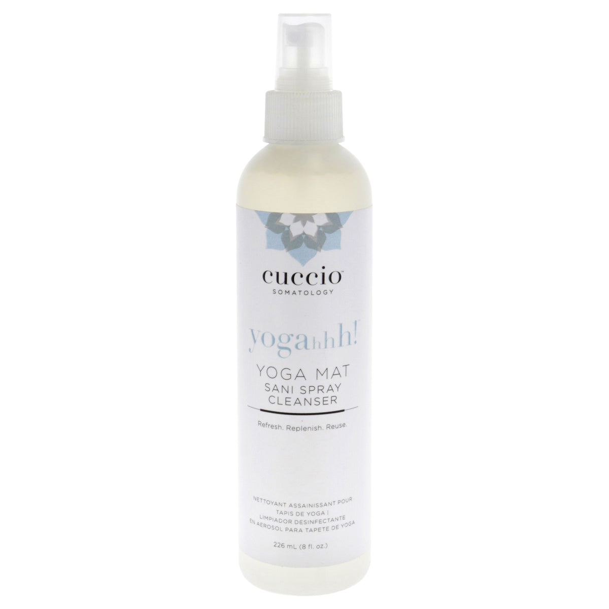 Somatology Yoga Mat Sani Spray Cleanser by Cuccio Somatology for Unisex - 8 oz Cleanser