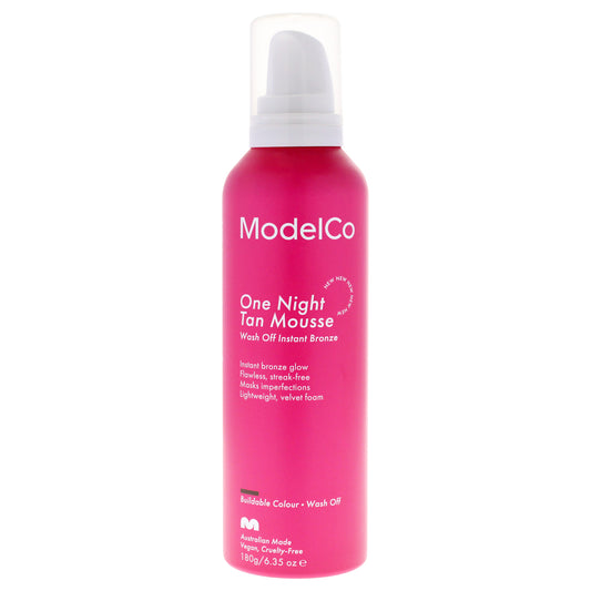 One Night Tan Mousse by ModelCo for Women - 6.35 oz Mousse