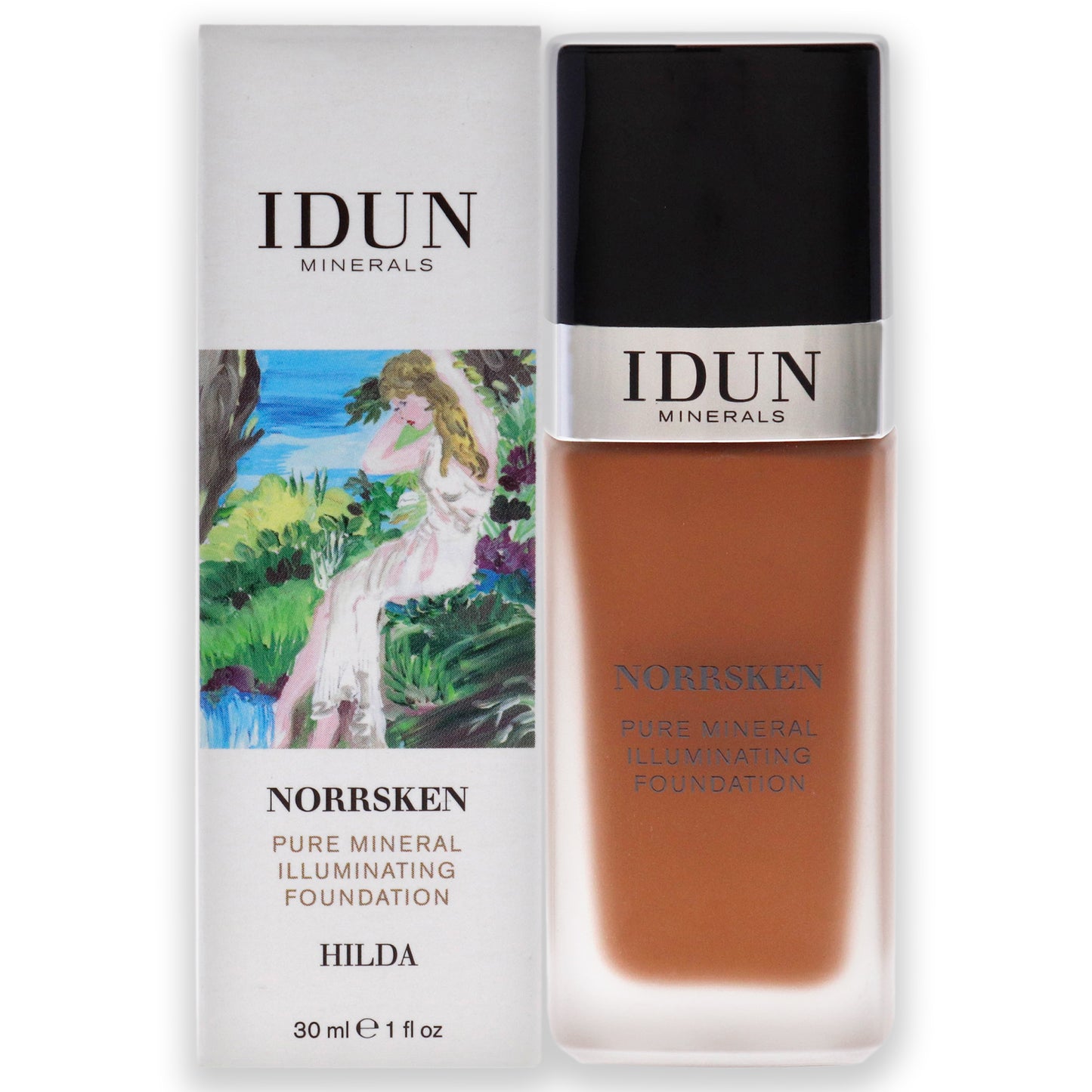 Norrsken Foundation - 224 Hilda by Idun Minerals for Women - 1 oz Foundation