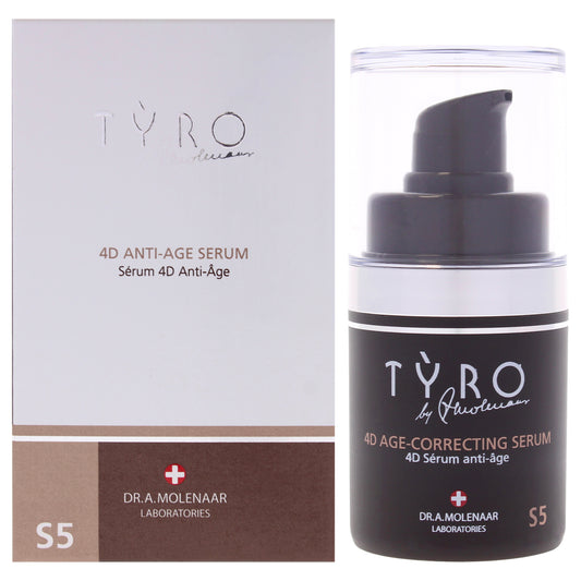 4D Anti-Age Serum by Tyro for Unisex - 0.51 oz Serum