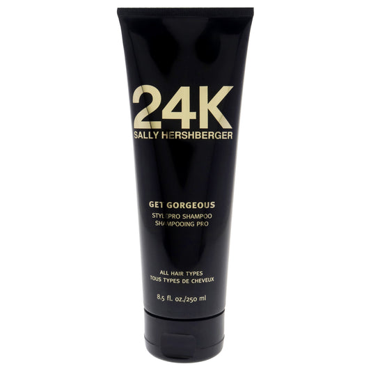 24K Get Gorgeous Shampoo by Sally Hershberger for Unisex - 8.5 oz Shampoo