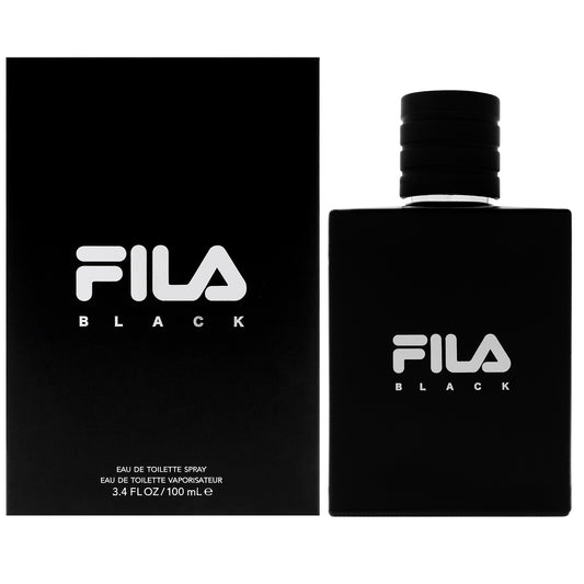 Fila Black by Fila for Men - 3.4 oz EDT Spray