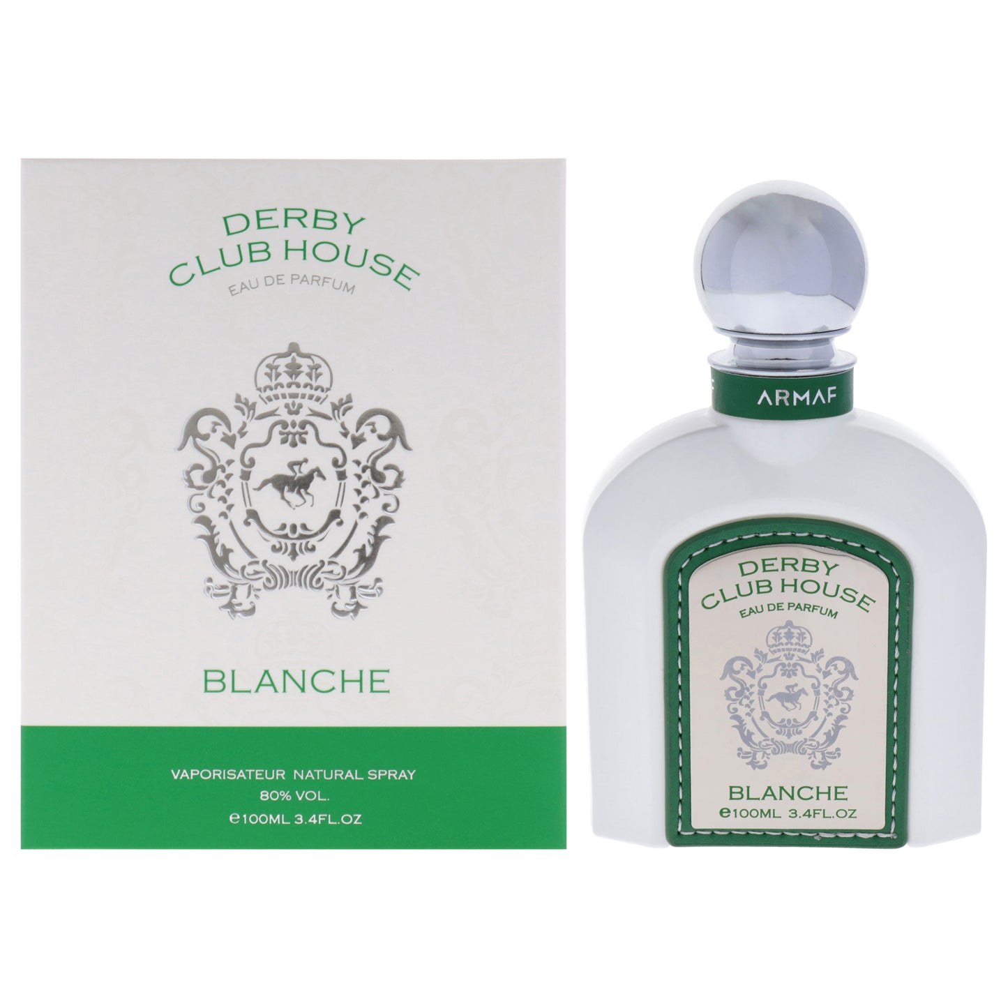 Derby Club House Blanche by Armaf for Men - 3.4 oz EDP Spray
