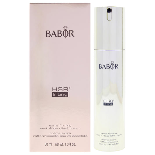 HSR Lifting Extra Firming Neck and Decollete Cream by Babor for Women - 1.69 oz Cream