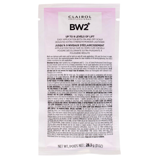 Basic White 2 Plus Powder Lightener by Clairol for Unisex - 1 oz Powder