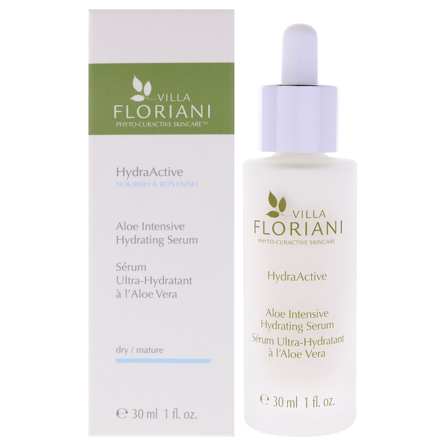 Intensive Hydrating Serum - Aloe by Villa Floriani for Women - 1 oz Serum