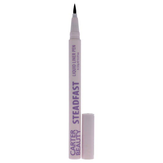 Steadfast Liquid Liner Pen - Jet Black by Carter Beauty for Women - 0.01 oz Eyeliner
