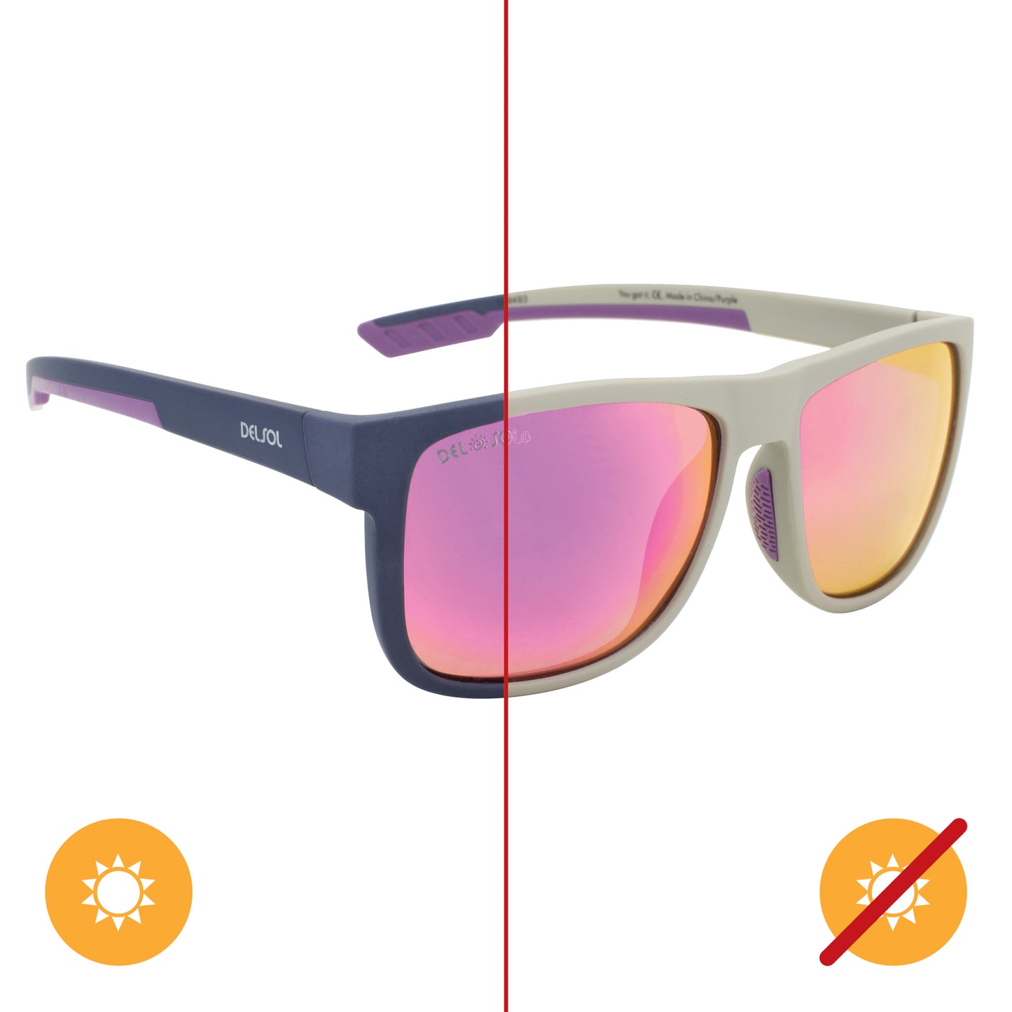 Solize You Got It - Light Gray to Purple