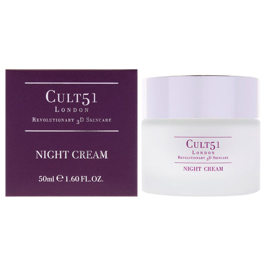 Night Cream by Cult51 for Unisex - 1.60 oz Cream