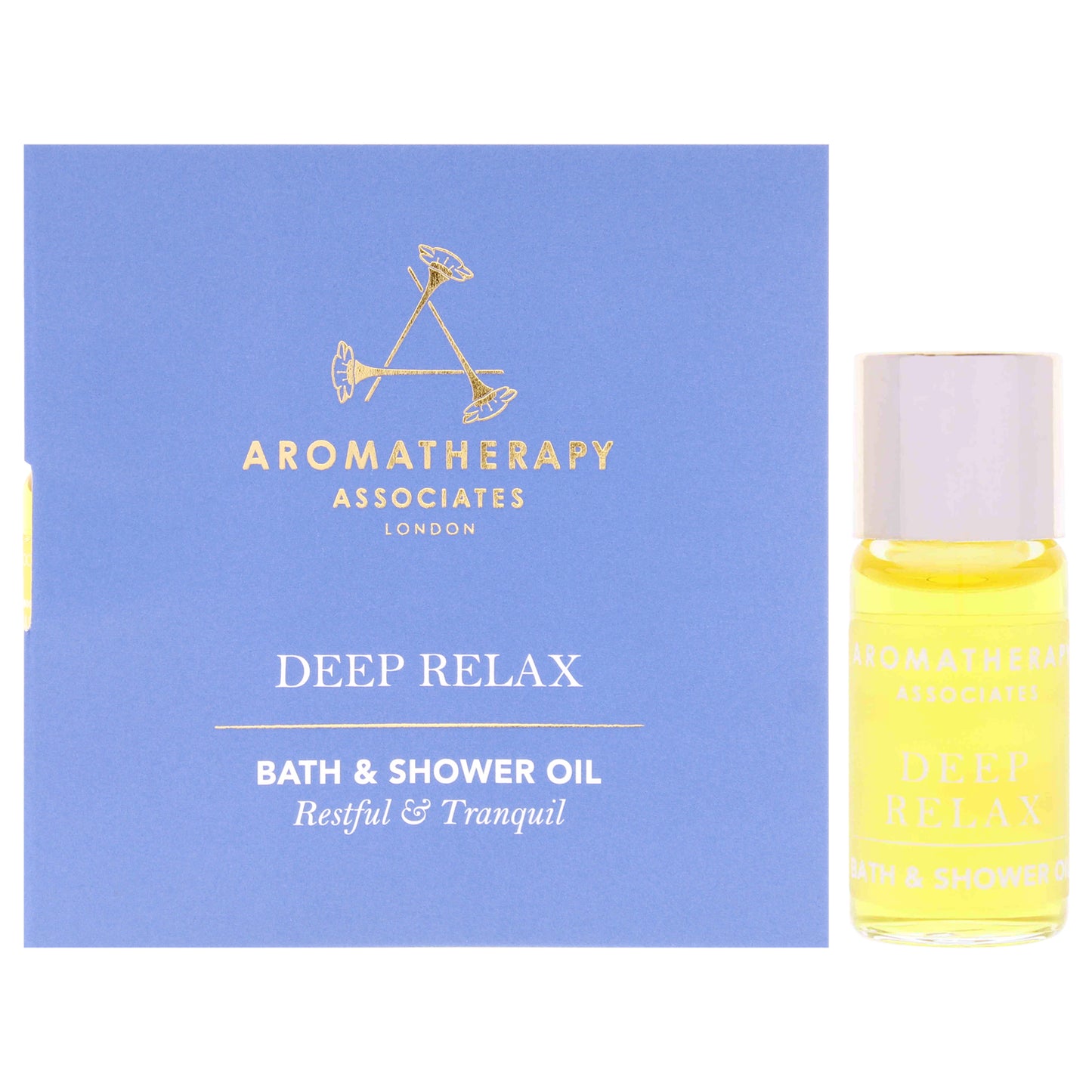 Deep Relax Bath And Shower Oil by Aromatherapy Associates for Unisex - 0.1 oz Shower Oil