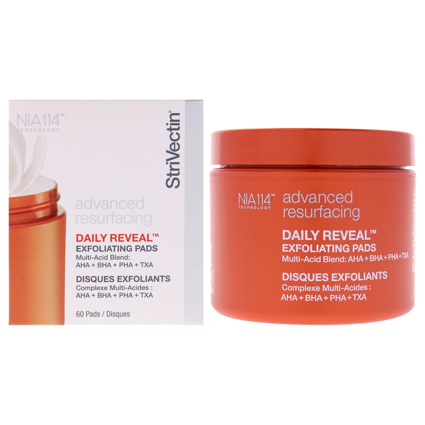 Daily Reveal Exfoliating Pads by Strivectin for Unisex - 60 Count Pads