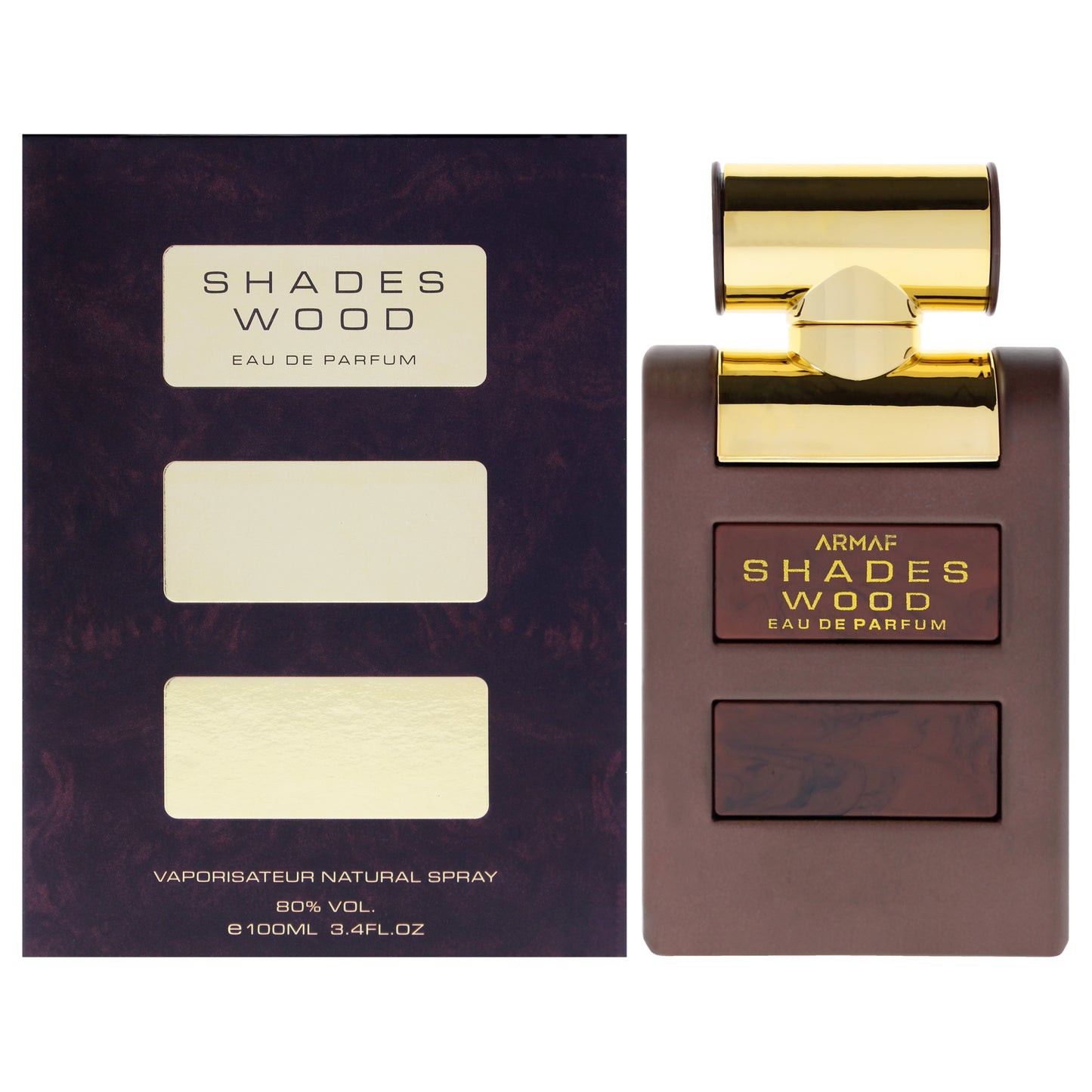 Shades Wood by Armaf for Men - 3.4 oz EDP Spray