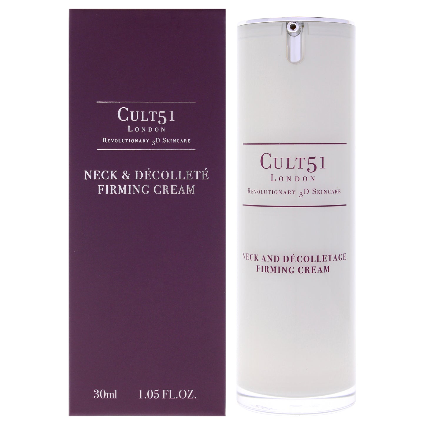 Neck and Decollete Firming Cream by Cult51 for Unisex - 1.05 oz Cream
