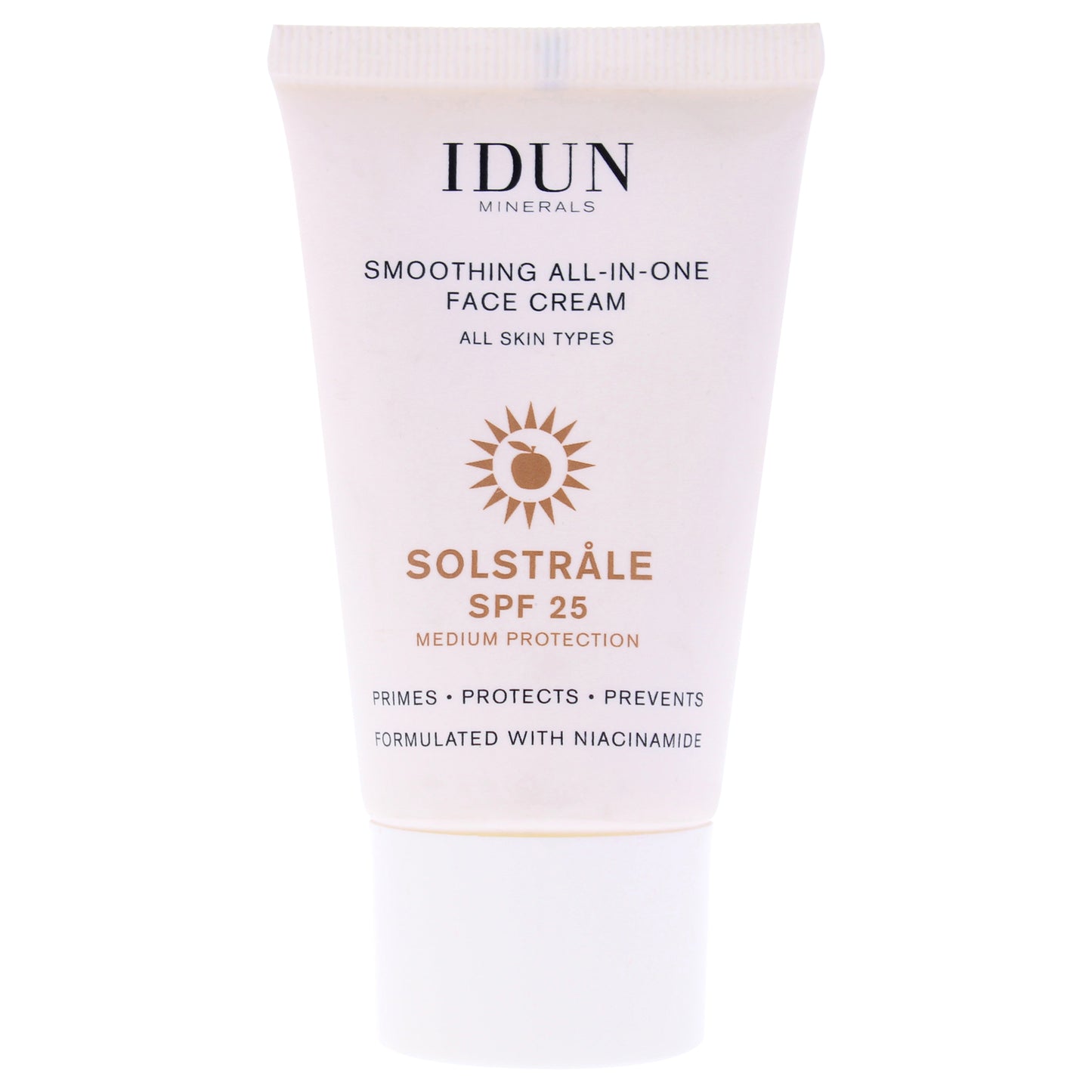 Smoothing All-In-One Face Cream SPF 25 by Idun Minerals for Women - 1 oz Cream