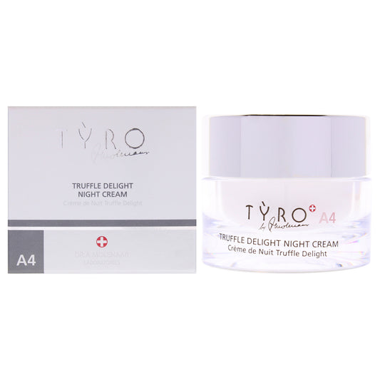 Truffle Delight Night Cream by Tyro for Unisex - 1.69 oz Cream