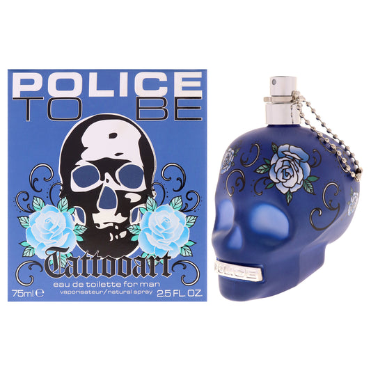 To Be Tattooart by Police for Men - 2.5 oz EDT Spray