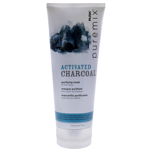 Puremix Activated Charcoal Purifying Mask by Rusk for Unisex - 6 oz Mask