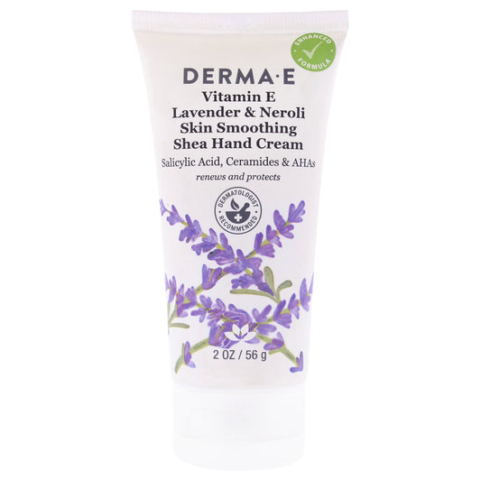 Vitamin E Skin Smoothing Shea Hand Cream - Lavender and Neroli by Derma-E for Unisex - 2 oz Cream