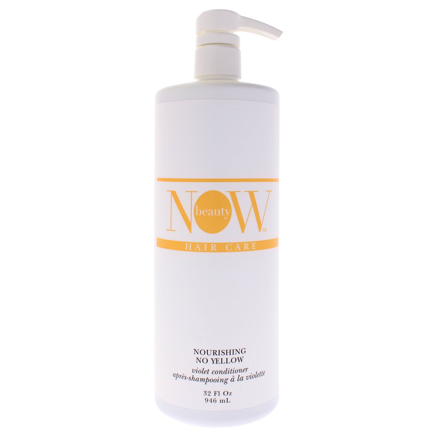 Nourishing No Yellow Conditioner by NOW Beauty for Unisex - 32 oz Conditioner