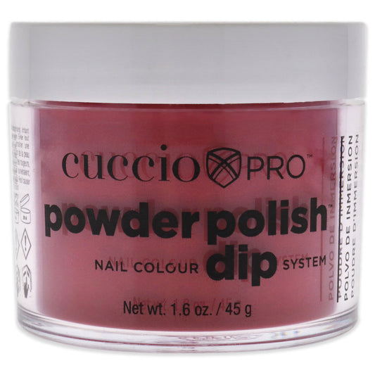Pro Powder Polish Nail Colour Dip System - A Kiss In Paris by Cuccio Pro for Women - 1.6 oz Nail Powder