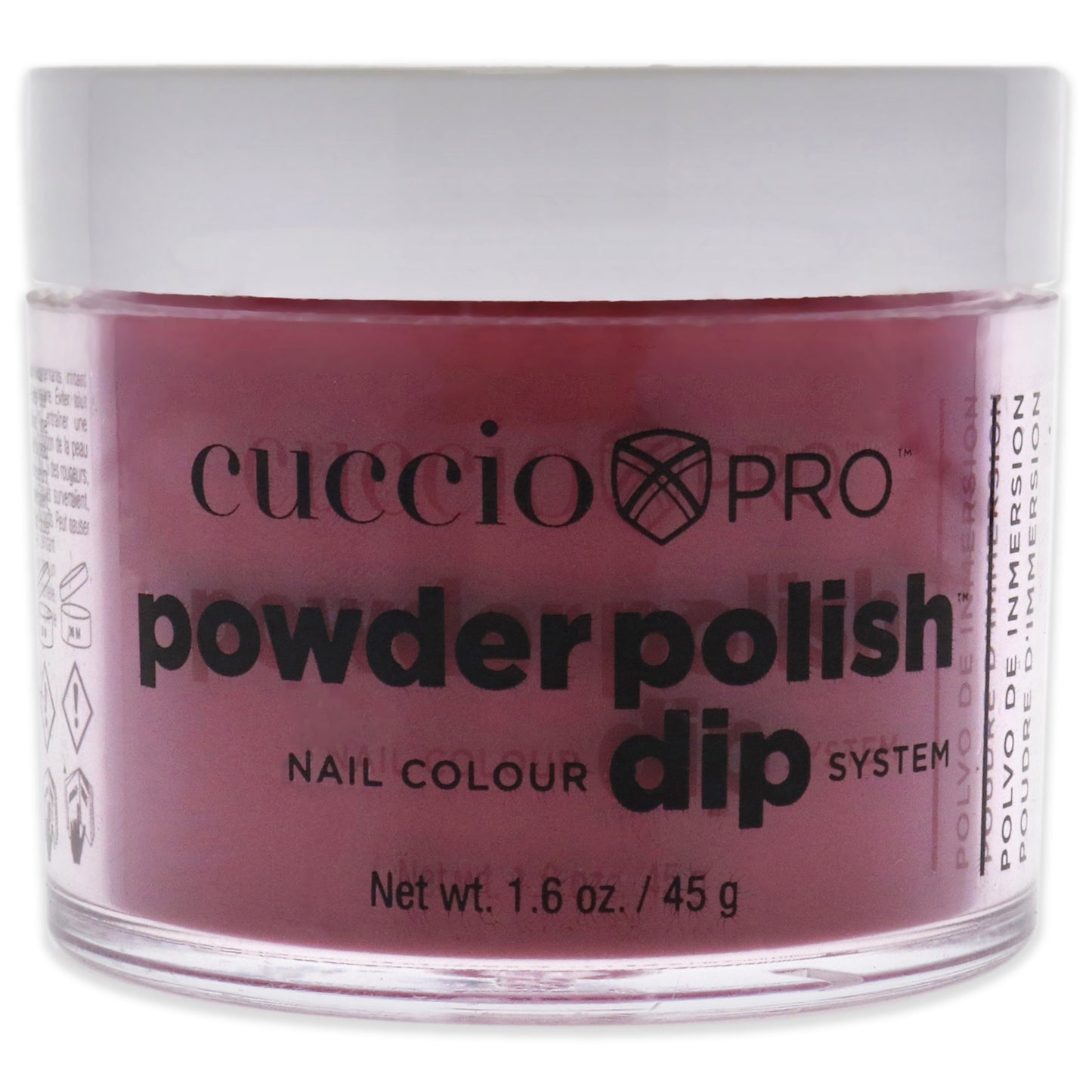 Pro Powder Polish Nail Colour Dip System - Red Eye In Shanghai by Cuccio Pro for Women - 1.6 oz Nail Powder