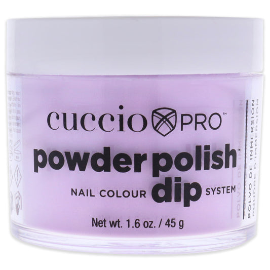 Pro Powder Polish Nail Colour Dip System - Lavender Sorbet by Cuccio Pro for Women - 1.6 oz Nail Powder