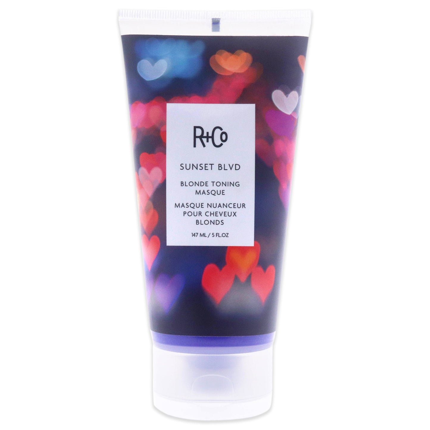 Sunset Blvd Blonde Toning Masque by R+Co for Unisex - 5 oz Mask