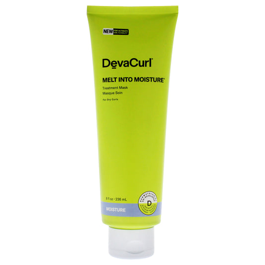 Melt Into Moisture Treatment Mask-NP by DevaCurl for Unisex - 8 oz Mask