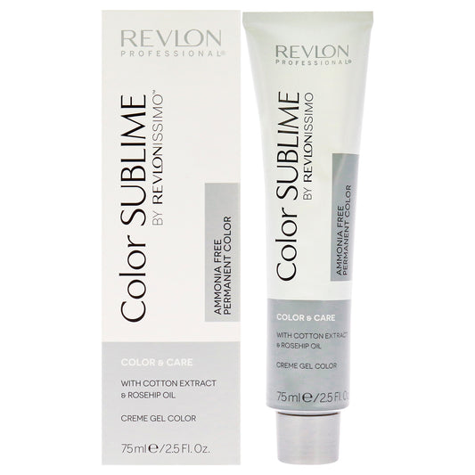 Revlonissimo Color Sublime - 6.35 Dark Amber Blonde by Revlon for Unisex - 2.5 oz Hair Color