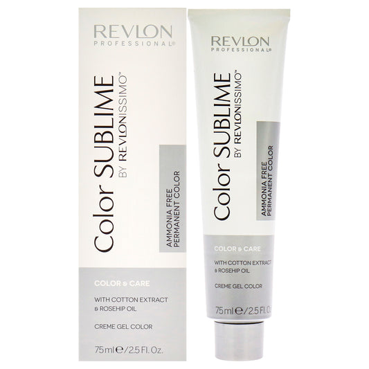 Revlonissimo Color Sublime - 7.31 Medium Ash Golden Blonde by Revlon for Unisex - 2.5 oz Hair Color