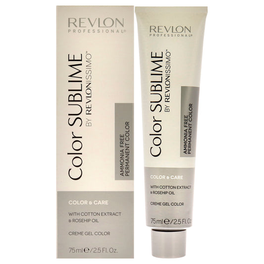 Revlonissimo Color Sublime - 7.32 Medium Golden Iridescent Blonde by Revlon for Unisex - 2.5 oz Hair Color