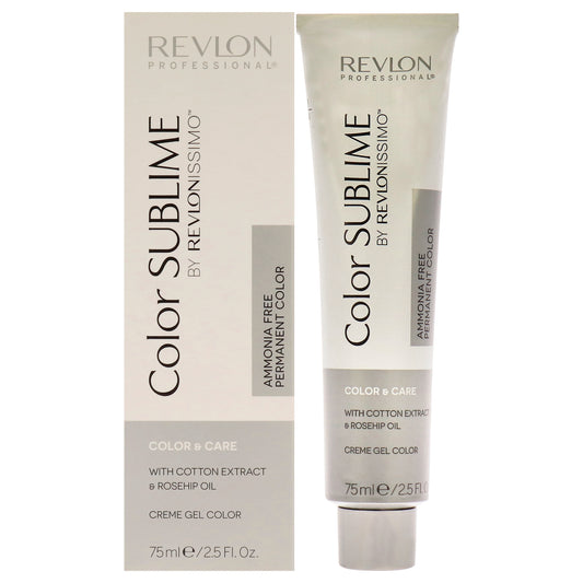 Revlonissimo Color Sublime - 7.41 Medium Copper Ash Blonde by Revlon for Unisex - 2.5 oz Hair Color