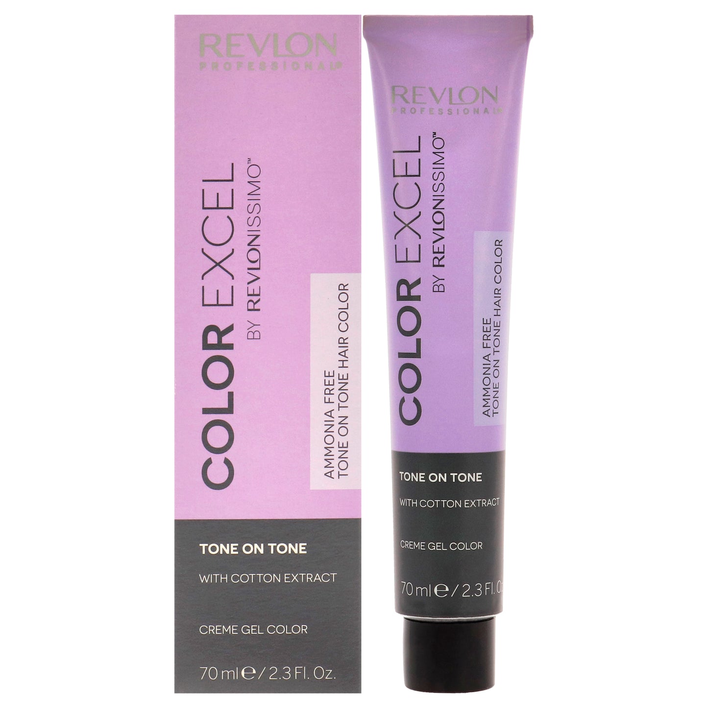 Revlonissimo Color Excel - 5.46 Light Copper Red Brown by Revlon for Unisex - 2.3 oz Hair Color