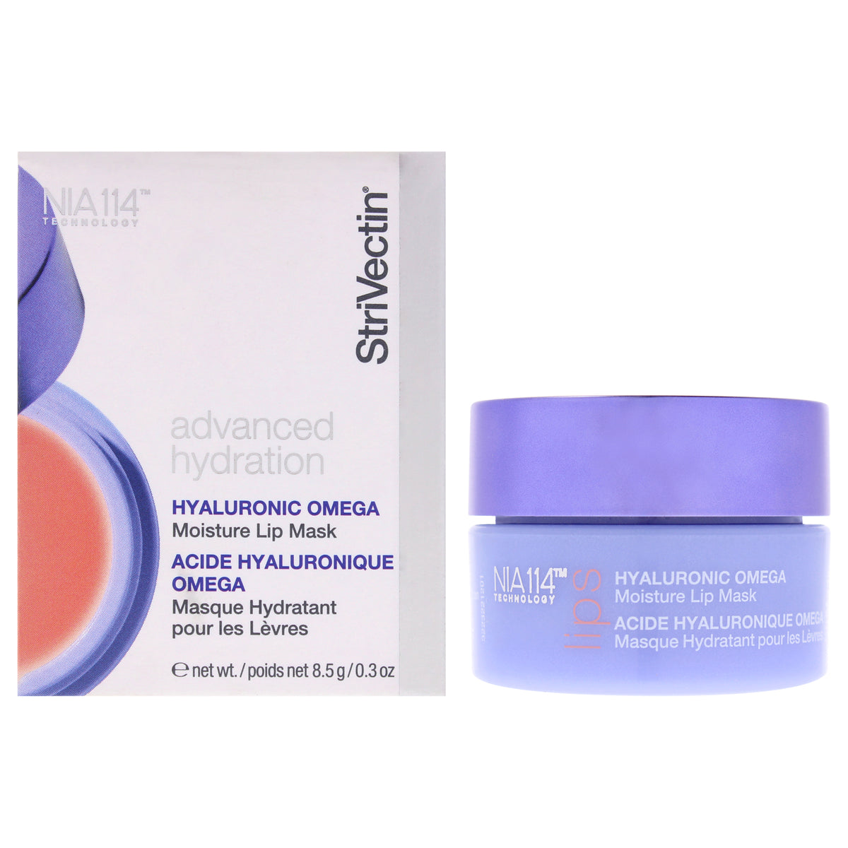 Hyaluronic Omega Moisture Lip Mask by Strivectin for Unisex - 0.3 oz Lip Mask