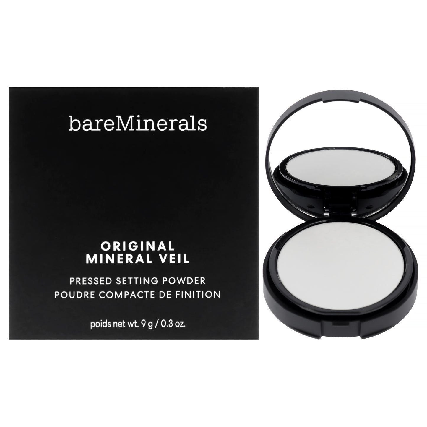 Original Mineral Veil Pressed Setting Powder - Translucent by bareMinerals for Women - 0.3 oz Powder
