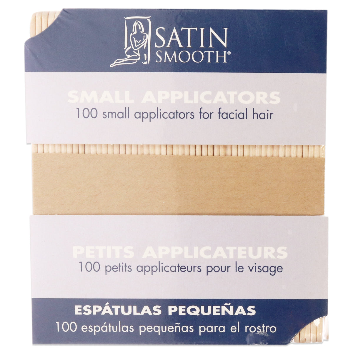 Small Applicators by Satin Smooth for Women - 100 Pc Sticks