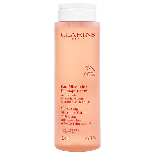 Cleansing Micellar Water by Clarins for Unisex - 6.7 oz Cleanser