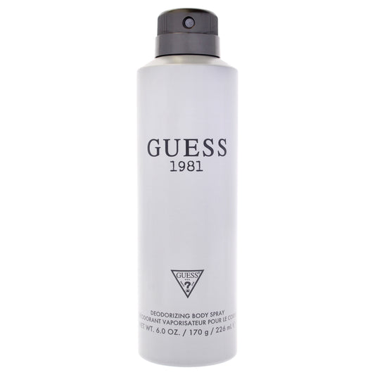 Guess 1981 by Guess for Men - 6 oz Body Spray