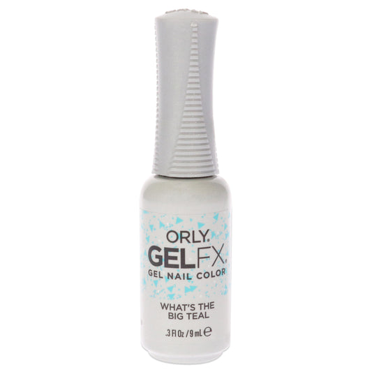 Gel Fx Gel Nail Color - 3000019 Whats The Big Teal by Orly for Women - 0.3 oz Nail Polish