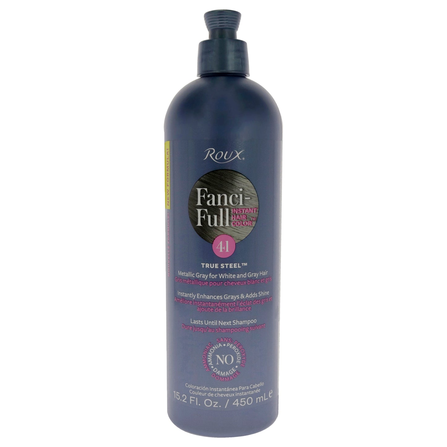 Fanci-Full Rinse Instant Hair Color - 41 True Steel by Roux for Unisex - 15.2 oz Hair Color
