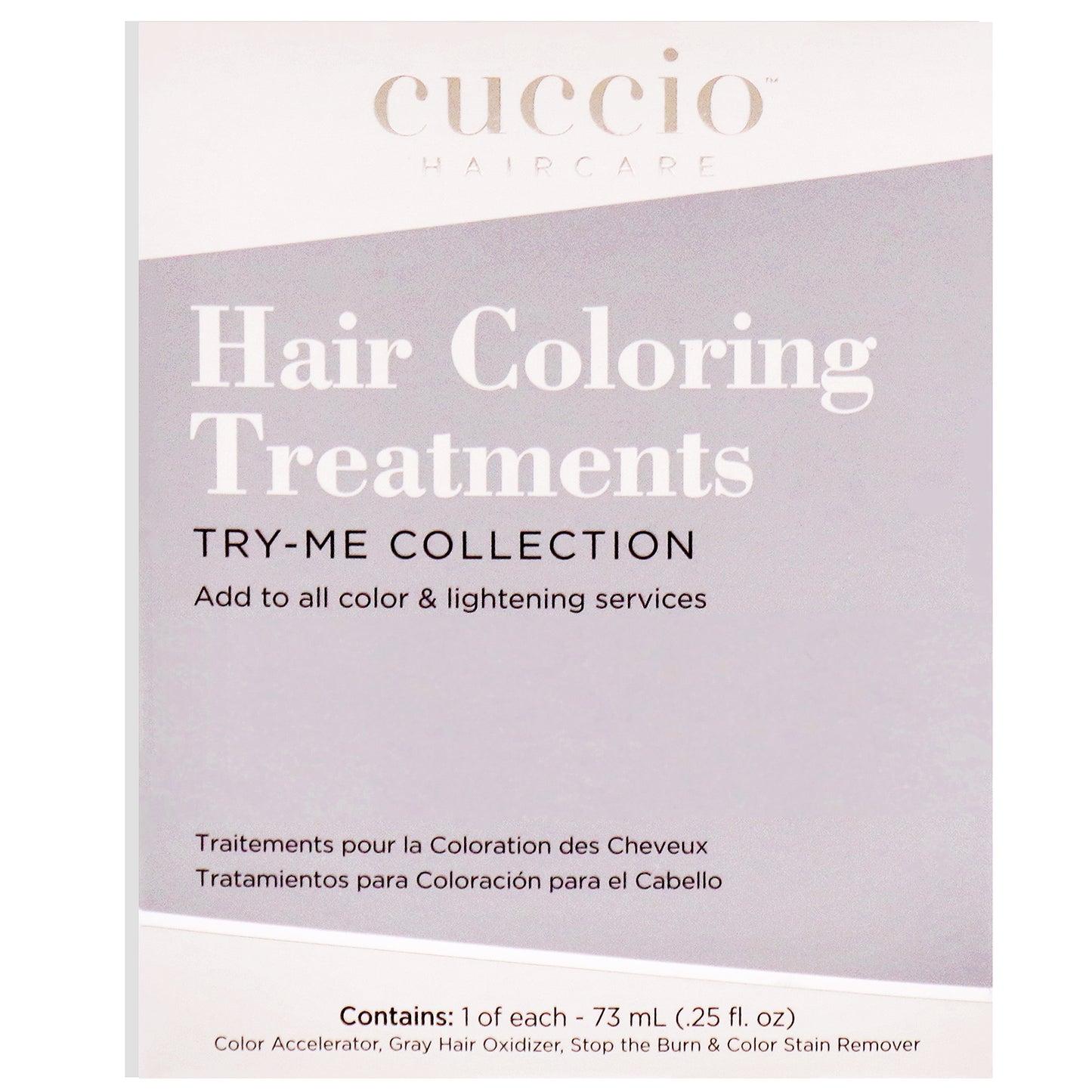 Hair Coloring Treatment by Cuccio Haircare for Unisex - 0.25 oz Treatment