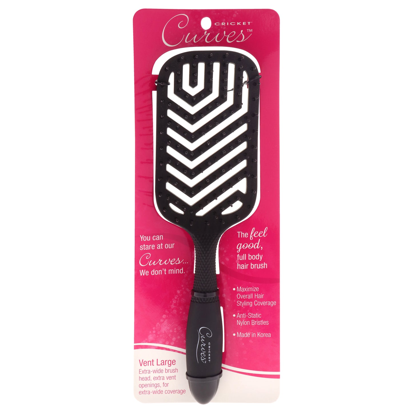 Curves Vent - Large by Cricket for Unisex - 1 Pc Hair Brush